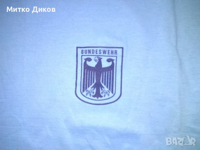 Bundeswehr тениска Адам на въоръжените сили на Западна Германия винтидж размер С-М, снимка 4 - Екипировка - 36816522