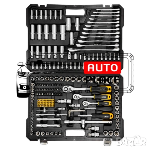Гедоре 216 части 1/2, 1/4 и 3/8 JCB, снимка 3 - Гедорета - 53931441