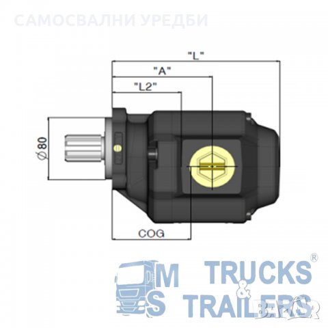 Зъбна Помпа Hyva 105л, снимка 4 - Части - 29471875