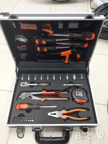 Немски куфар с инструменти чисто нов, снимка 8 - Куфари с инструменти - 39501903