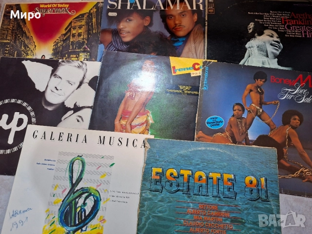 Грамофонни плочи западни в добро състояние