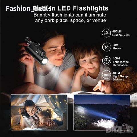 Ново 5000mAh преносимо бързо зарядно устройство Power Bank Фенер, снимка 4 - Друга електроника - 42329011