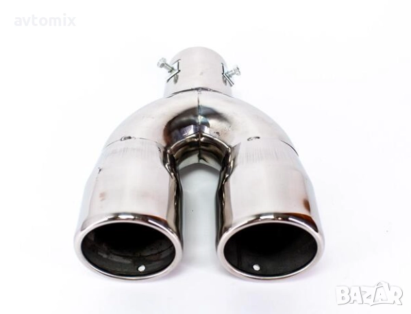 Накрайници за ауспух, двойни, снимка 2 - Аксесоари и консумативи - 51816948