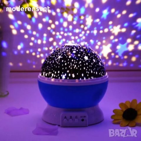 Нощна лампа проектор Star Master звездно небе, снимка 4 - Други - 40810877