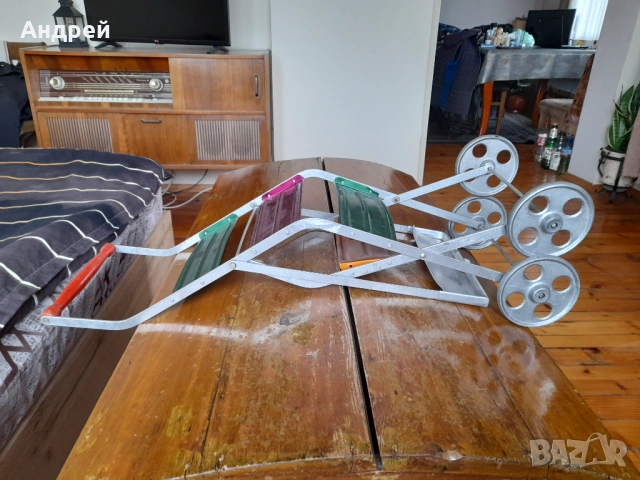 Стара детска количка за кукли #5, снимка 2 - Антикварни и старинни предмети - 53950497