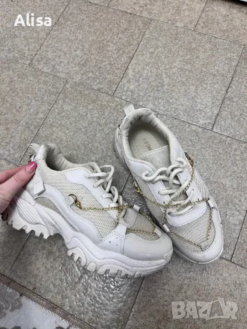 Бежови сникърси на deezee, снимка 7 - Маратонки - 49106255