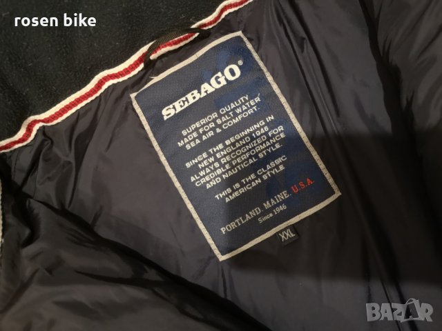 ''Sebago USA''оригинално леко пухено яке ХХЛ размер, снимка 5 - Якета - 31802265