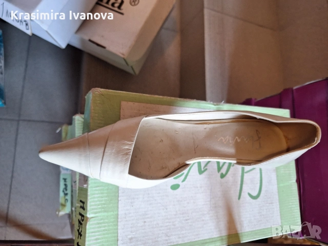нови обувки естествена кожа , снимка 5 - Дамски обувки на ток - 54209411