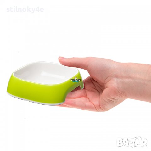 Пластмасова купа за домашен любимец в зелен цвят Купа за храна/вода за куче/коте Кучешка купа, снимка 4 - За кучета - 38734511