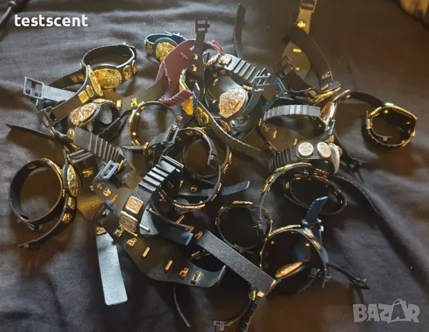 Шампионски колани пояси за WWE екшън фигурки action figure title belts championships вие си избирате, снимка 13 - Фигурки - 48747424