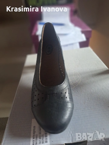 нови обувки Говал естествена кожа 