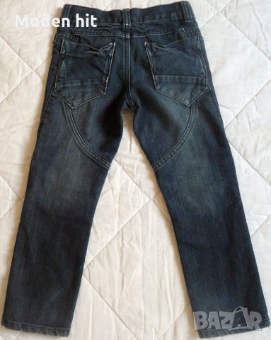 Сиво - черни дънки за момче размер 116 см., снимка 5 - Детски панталони и дънки - 34118878