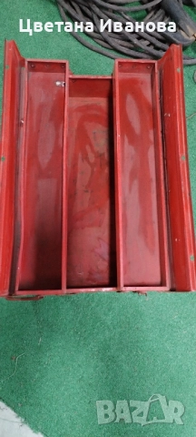 Метален куфар за инструменти , снимка 3 - Куфари с инструменти - 52064432