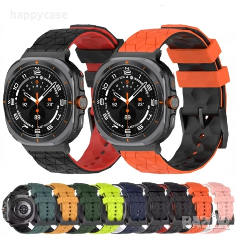 FOOTBALL Каишка за смарт часовник Huawei Watch/Samsung/Apple/Xiaomi/Garmin/Amazfit/Casio/Honor, снимка 4 - Каишки за часовници - 47893206