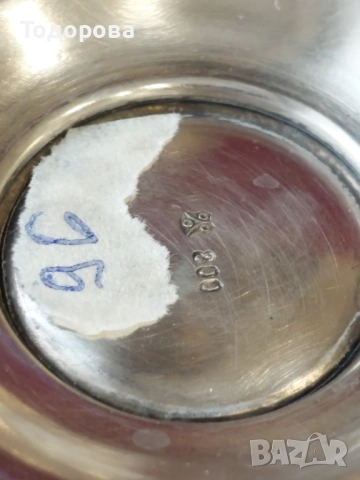Лот Сребърни чаши,солидно Сребро проба 925-800/сребро,чаша,кана/, снимка 9 - Чаши - 52167811