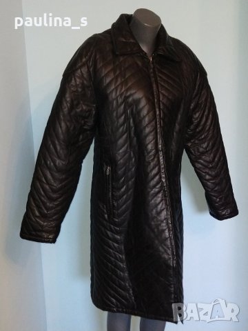 Унисекс палто / естествена кожа ”Pelle moda” / USA / голям размер , снимка 5 - Палта - 16186269