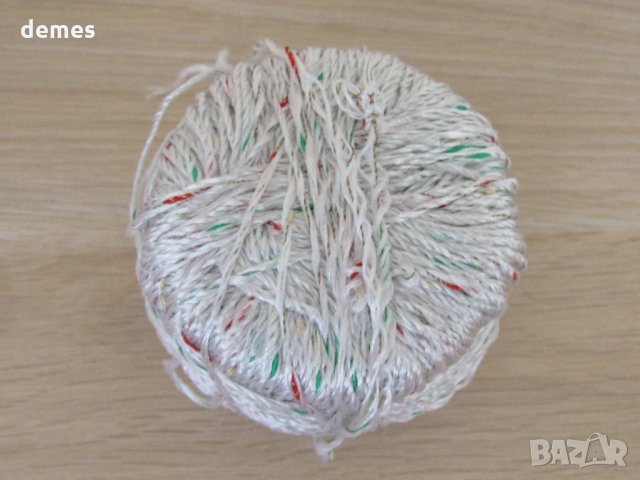  Прежда за декорации резеда зелено меланж