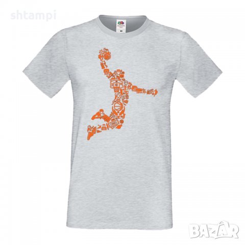 Мъжка тениска Basketball Player баскетбол спорт,мач,Изненада,Подарък,Празник , снимка 4 - Тениски - 36812795