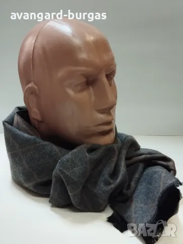 Мъжки кашмирен шал, - 163, снимка 2 - Шалове - 48165503