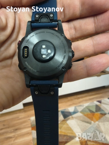 Garmin Fēnix 5 Plus Sapphire Edition (Пълен Комплект + Бонуси), снимка 9 - Смарт часовници - 52593818