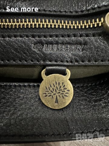 Mulberry мъжка чанта естествена кожа, снимка 12 - Чанти - 40502571