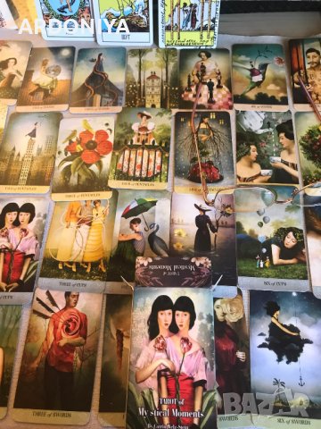 Tarot of Mystical Moments - карти Таро, снимка 3 - Други игри - 37369564