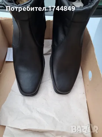 Черни боти естествена кожа, снимка 11 - Мъжки боти - 48224558