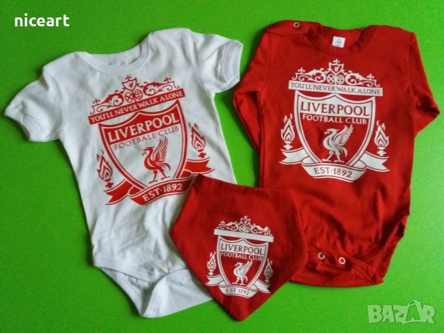 Бебешко боди Ливърпул, снимка 6 - Комплекти за бебе - 31123172