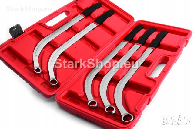 Комплект ключове за клинов и зъбчат ремък 5 части Mar-Pol, снимка 3 - Други инструменти - 40435740