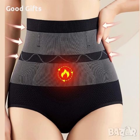 Оформящи дамски бикини с висока талия – стягащ и повдигащ ефект за корем и ханш, снимка 2 - Други - 52934651