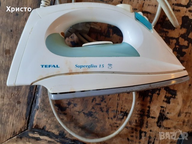 ютия Тефал Tefal произведена във Франция, снимка 2 - Ютии - 31416879