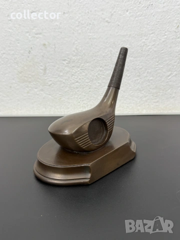 Ретро декоративна фигура "Стик за голф". №8110, снимка 3 - Антикварни и старинни предмети - 54267387