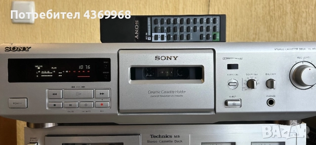 Дек SONY TC-KE400S/ с дистанционно/, снимка 6 - Други - 51694403