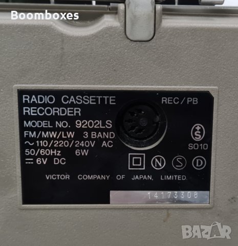 Радиокасетофон JVC 9202ls, снимка 6 - Радиокасетофони, транзистори - 34882779