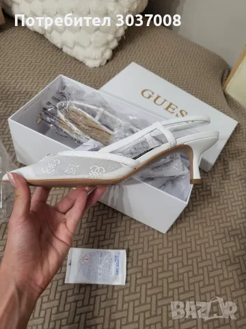 Обувки на ток  Guess, снимка 5 - Дамски обувки на ток - 56199699