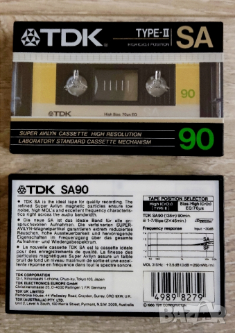 Аудио касета TDK