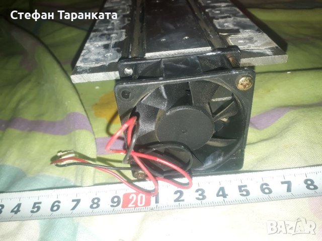 Алуминиев радиатор-охладител за аудио усилватели, снимка 6 - Други - 42899043