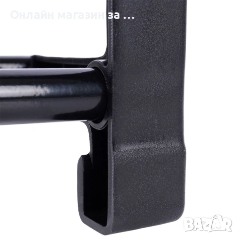 Стелаж за обувки 4 рафта черен 49.5x18.5x56.5см 569732, снимка 9 - Етажерки - 53232876