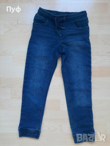 ватирани дънки за момче , снимка 1 - Детски панталони и дънки - 42873821