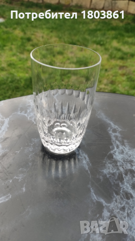 3 модела кристални чаши с еднаква шарка по 6 бр. от вид, снимка 4 - Чаши - 44751215