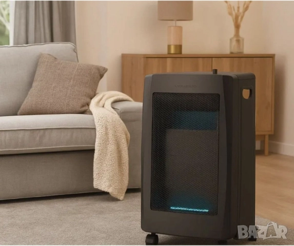 Газов отоплител Taurus Tropicano Compact Blue Flame, 3 нива на мощност, 4200W