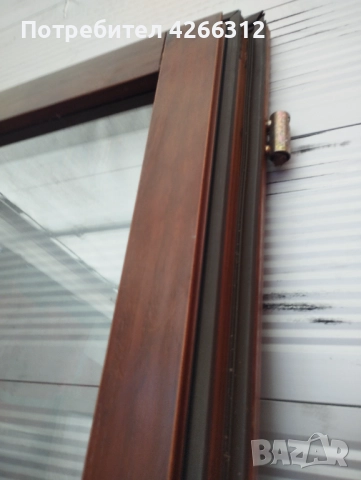 Италианска единична дървена врата с двойно закалено стъкло.та , снимка 2 - Други - 51984677