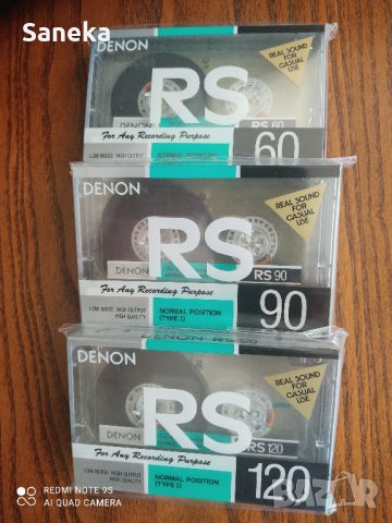 DENON RS 60/90/120, снимка 3 - Аудио касети - 42664490