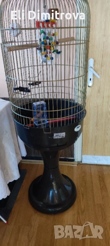 Продавам клетка за папагал, снимка 3 - Папагали - 54095433