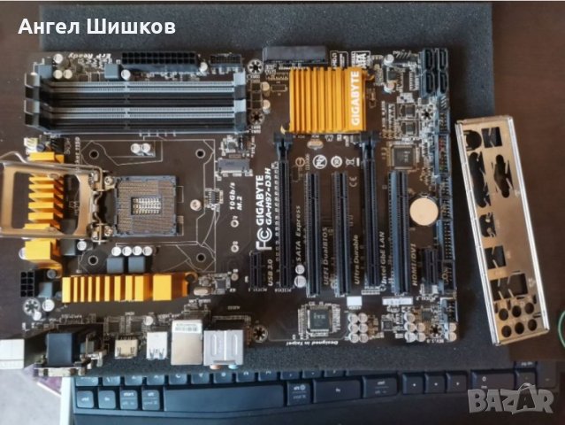 Дънна платка H97 Gigabyte GA-H97-D3H Socket 1150, снимка 1 - Дънни платки - 37960254