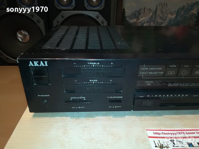 AKAI AM-A201 AMPLIFIER-MADE IN JAPAN 2007221100, снимка 10 - Ресийвъри, усилватели, смесителни пултове - 37444903