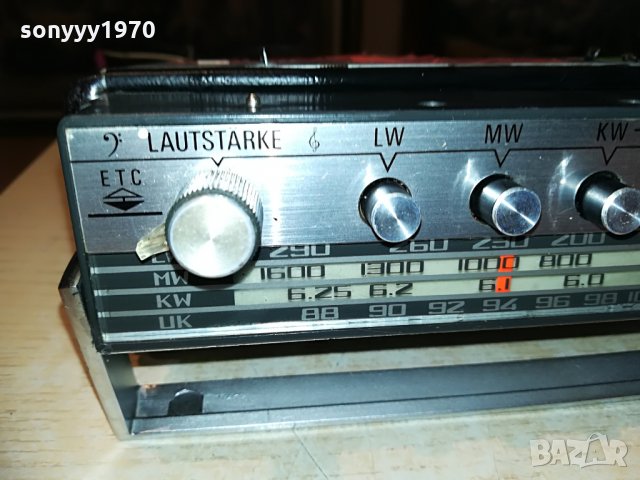 akkord 130-ретро аудио-антика с антена и дръжка, снимка 5 - Ресийвъри, усилватели, смесителни пултове - 29492431