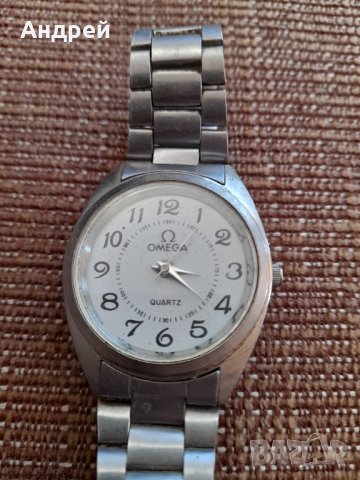 Часовник Omega quartz, снимка 2 - Мъжки - 35559465