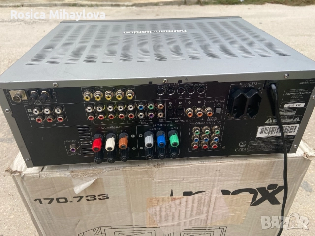 Усилвател Harman Kardon, снимка 4 - Ресийвъри, усилватели, смесителни пултове - 51980602