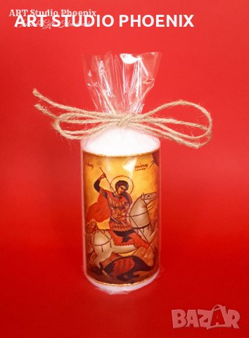 Икона на Свети Георги Победоносец icona Sveti Georgi Pobedonosec, снимка 11 - Икони - 14331566